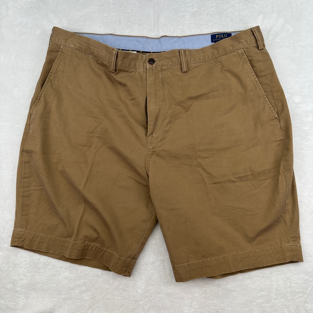 Polo Ralph Lauren Stretch Classic Fit Chino Shorts Size 42 Brown